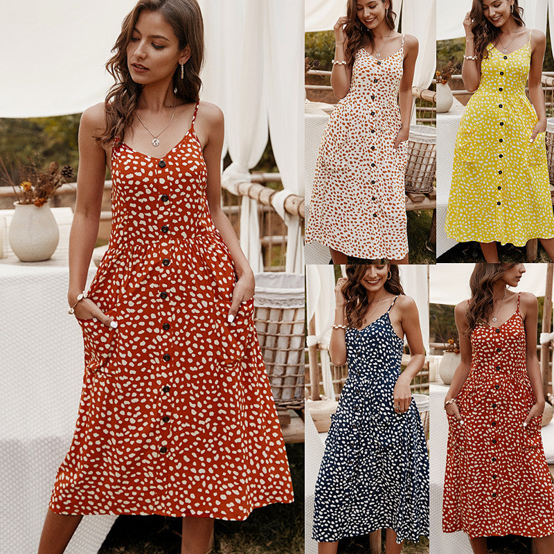 Original Printed Design Women's Dress