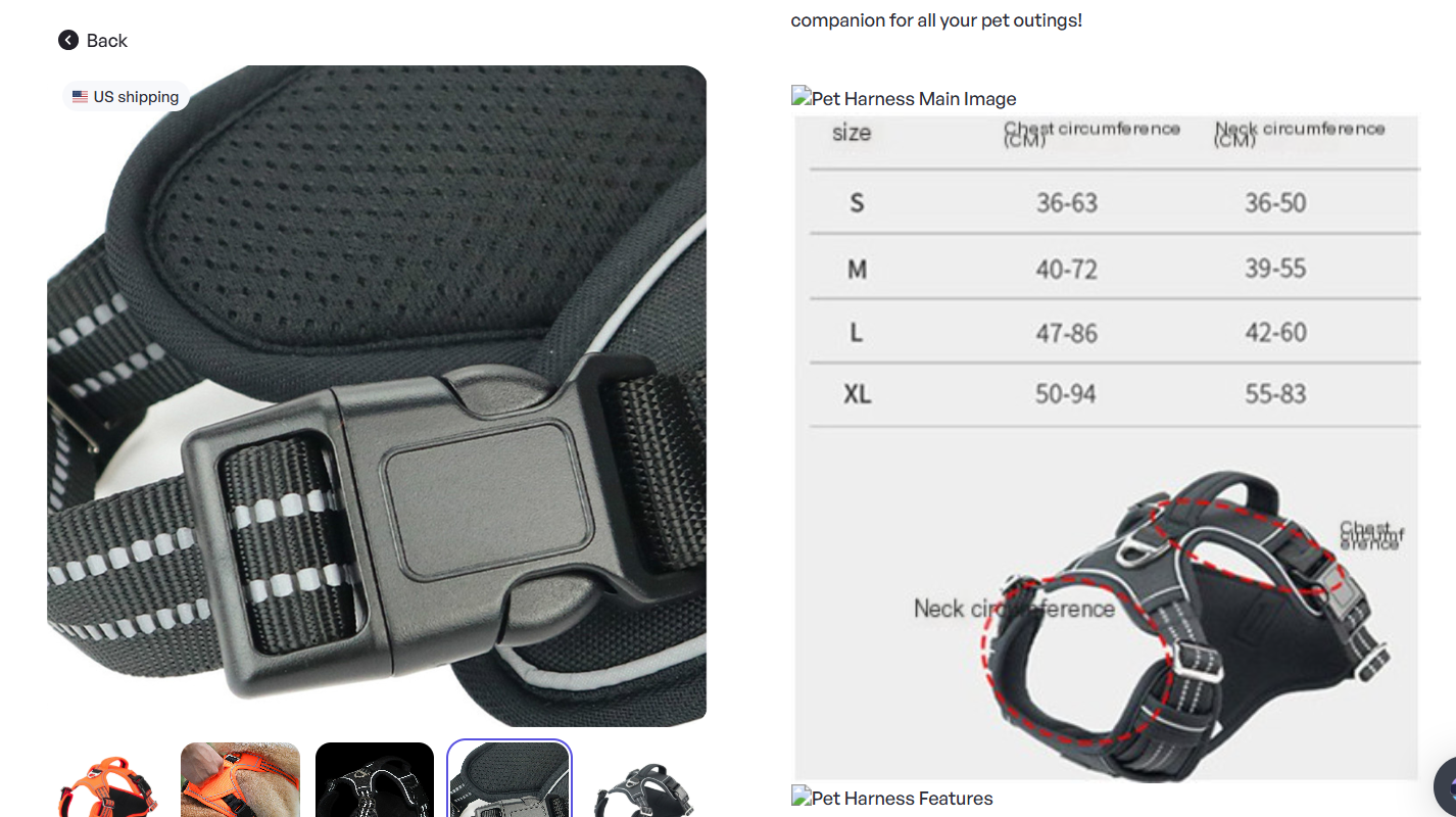 TrailPaws™ Pet Harness — Comfort Control for Every Walk