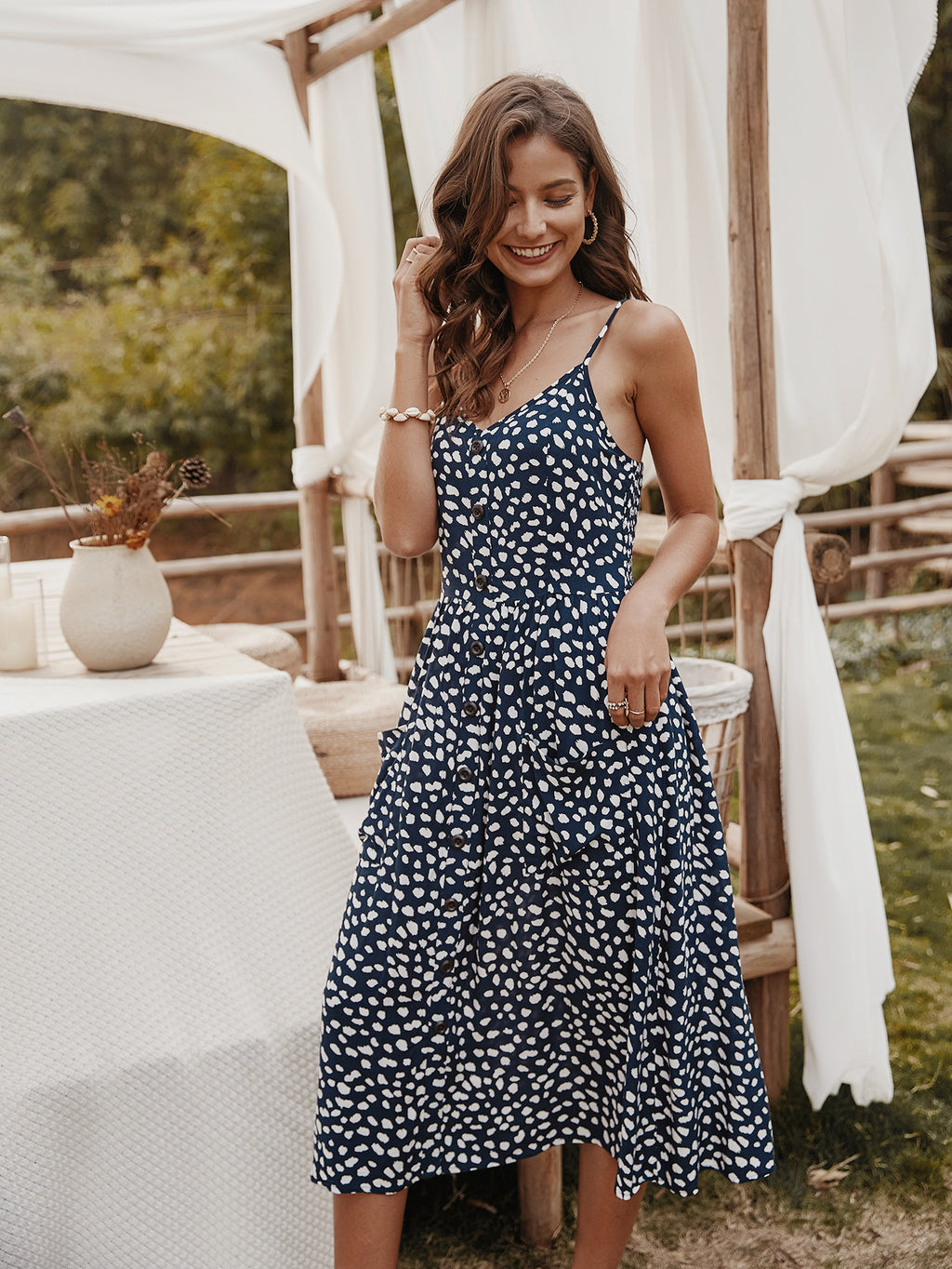 Original Printed Design Women's Dress