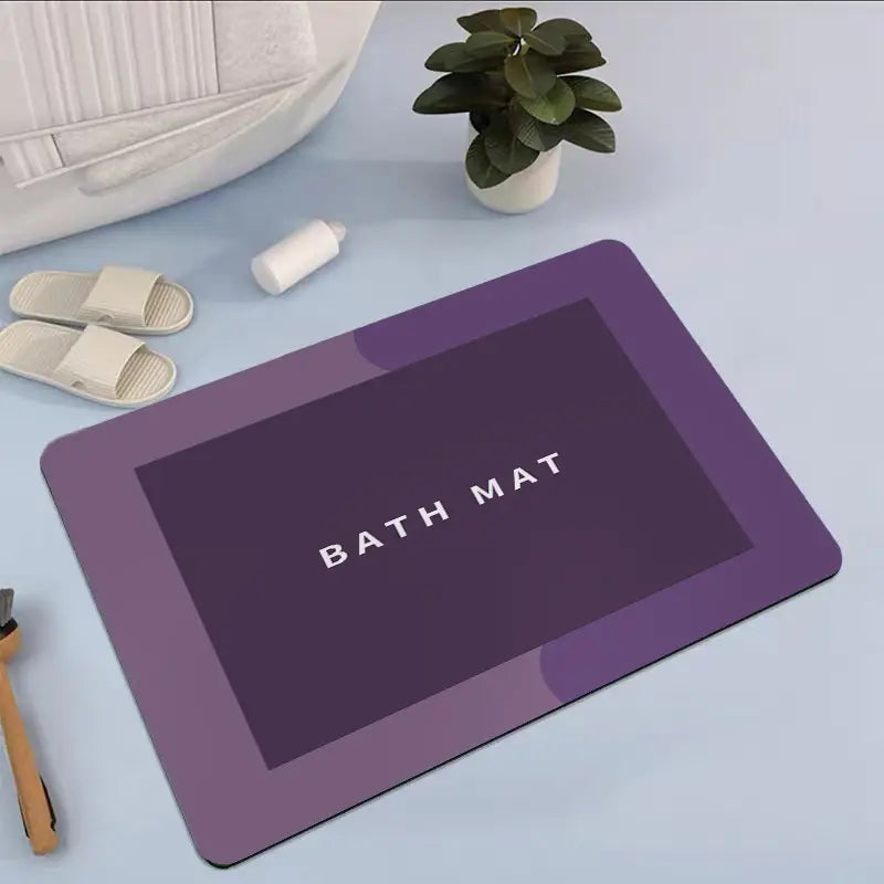 Super Absorbent Quick Dry Diatomaceous Bath Mat