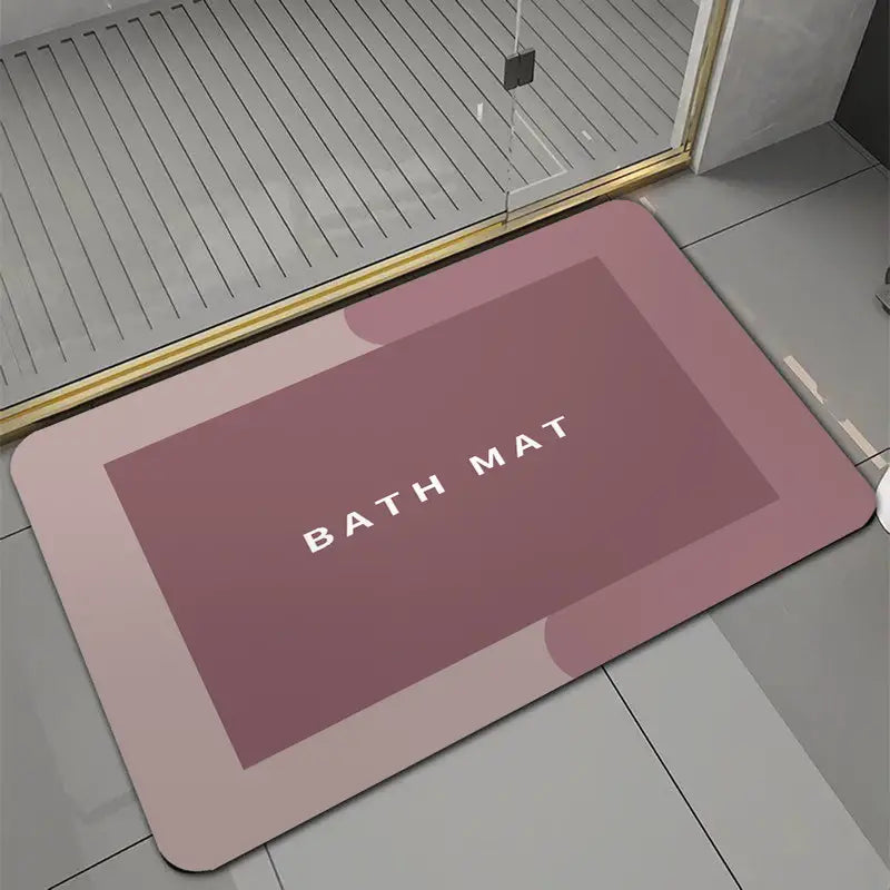 Super Absorbent Quick Dry Diatomaceous Bath Mat